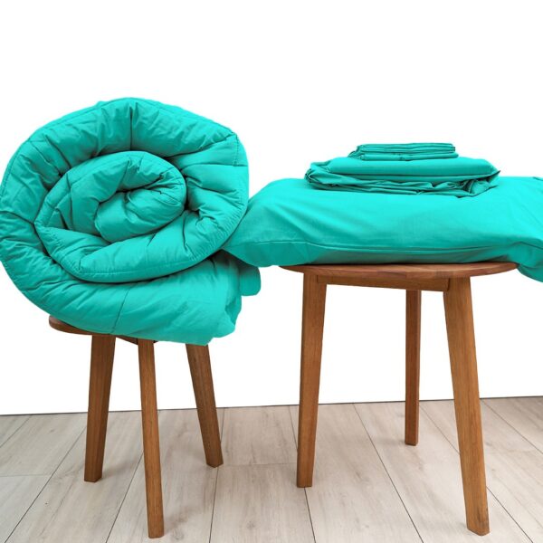 Basic Bedpack de Sábanas con Cobertor Hipoalergénico 100% algodón