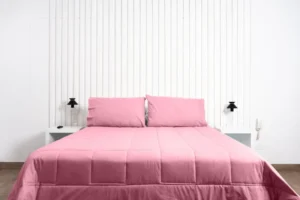 Cobertor Hipoalergenico 150 hilos color palorosa 100 algodon &ndash; Cobitex Home