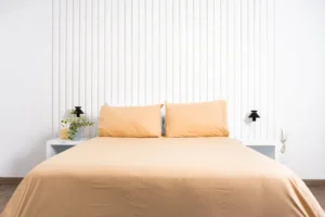 Funda de Cobertor 150 hilos color beige 100 algodon &ndash; Cobitex Home