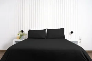 Funda de Cobertor 150 hilos color negro 100 algodon &ndash; Cobitex Home