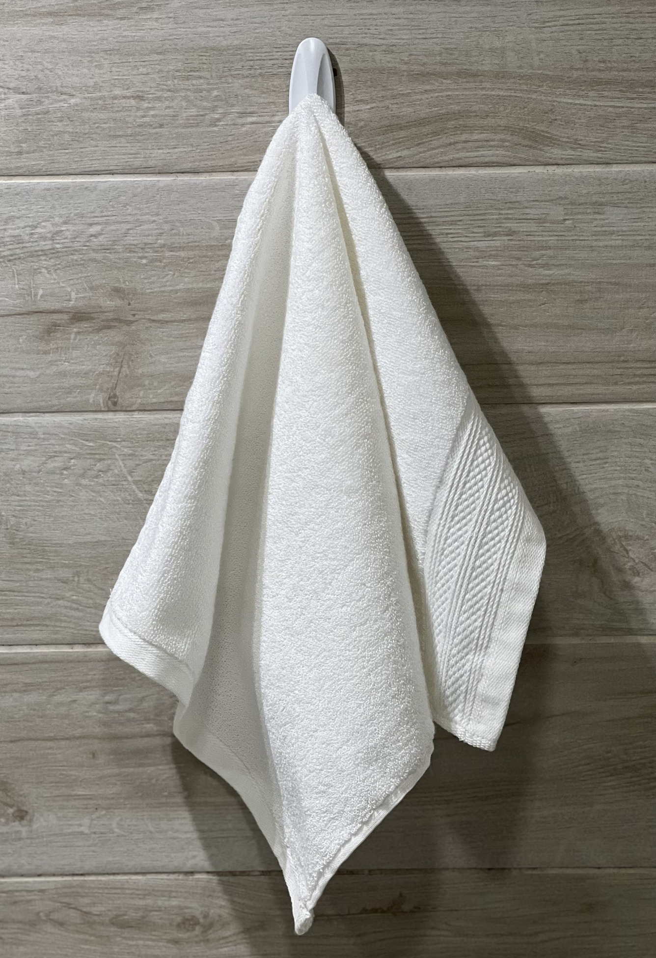 Set de toallas de mano Blanco 0.60 x 0.35 cm – 550 gramos