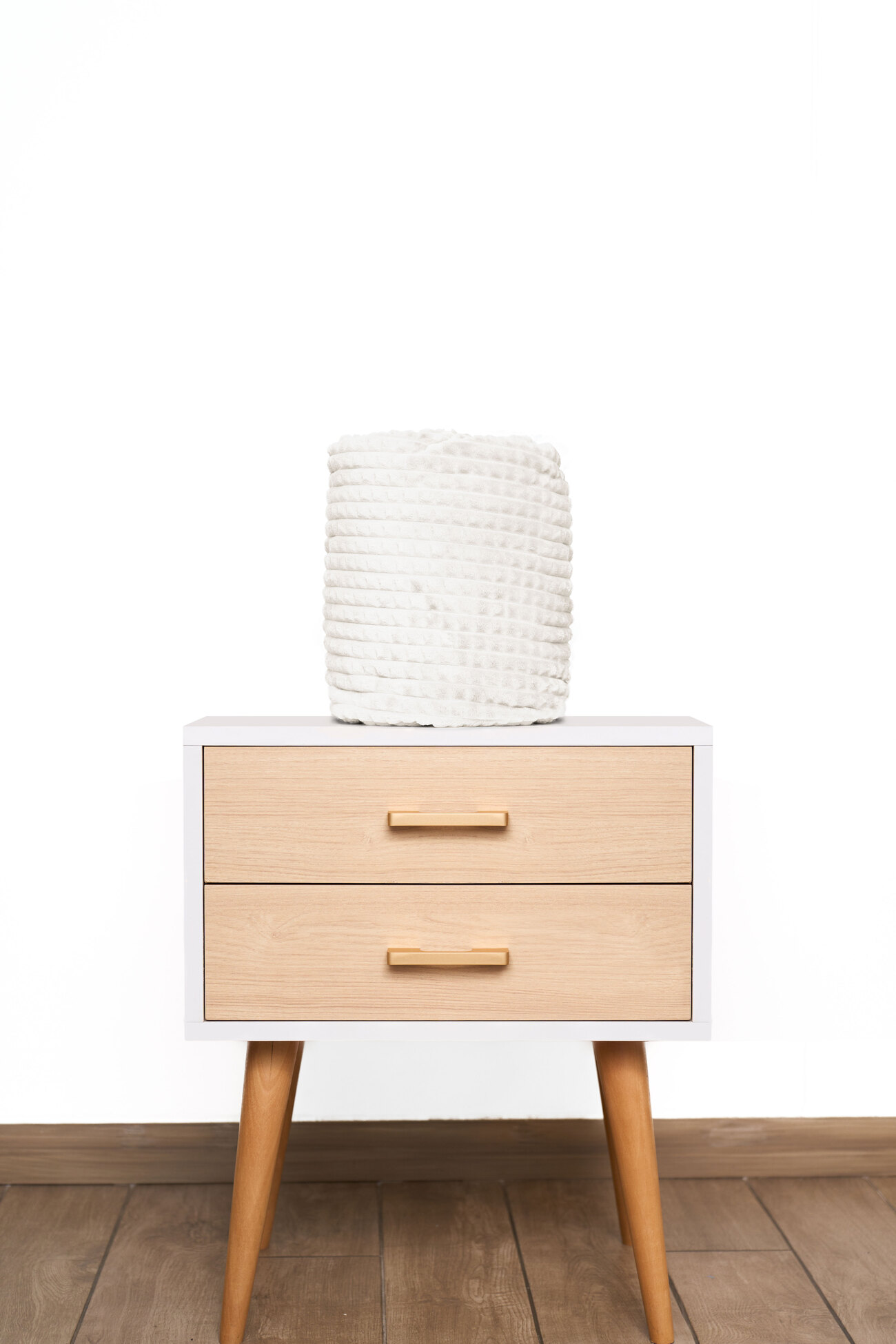Mantita PREMIUM de invierno con reversible de corderito – Perla