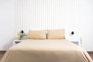 Set de sabanas lisas 150 hilos color arenita 100 algodon &ndash; Cobitex Home